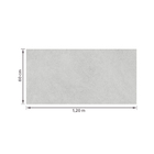 Porcelanato Cimentício Acetinado Borda Reta Interno 60x120cm Caliza Frost Eliane