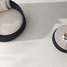 Porcelanato Cimentício Acetinado Borda Reta Interno 60x60cm Hit Off White Portobello