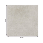 Porcelanato Cimentício Acetinado Borda Reta Externo 61x61cm 61922 Artens