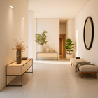 Porcelanato Cimentício Acetinado Borda Reta Interno 61x61cm Beton Off White Cristofoletti