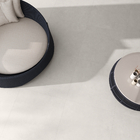 Porcelanato Cimentício Acetinado Borda Reta Interno 80x80cm Hit Off White Portobello