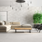 Porcelanato Cimentício Acetinado Borda Reta Interno 83x83cm 70511 Cinza Embramaco