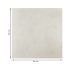 Porcelanato Cimentício Acetinado 90x90cm Interno Borda Reta Artsy Cement Natural Portobello