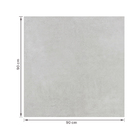 Porcelanato Cimentício Acetinado 90x90cm Interno Borda Reta Studio Gray Biancogres