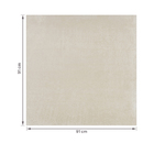 Porcelanato Cimentício Acetinado Borda Reta Interno 91x91cm Manaa Beige Artens