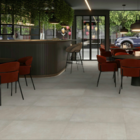 Porcelanato Cimentício Fosco Borda Reta Externo 71x71cm 71401 Cinza Embramaco