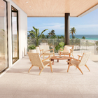 Porcelanato Cimentício Fosco Borda Reta Externo 80x80cm Hit Camel Portobello