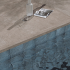 Porcelanato Cimentício Fosco Borda Reta Externo 90x90cm Cape Cod Mist Portobello