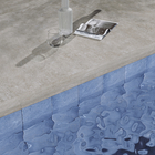 Porcelanato Cimentício Fosco Borda Reta Externo 90x90cm Cape Cod Breeze Natural Portobello