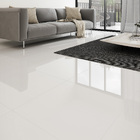 Porcelanato Cimentício Polido Borda Reta Interno 90x90cm London Branco Artens