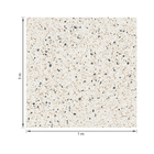 Porcelanato Decorado Acetinado Borda Reta Interno 100x100cm Confete Ceusa