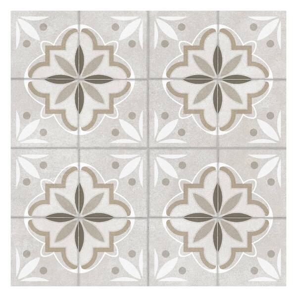 Porcelanato Decorado Acetinado Borda Reta Interno 60x60cm San Piero Incesa