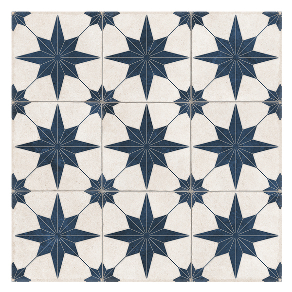 Porcelanato Decorado Acetinado Borda Reta Interno 60x60cm Sintra Biancogres