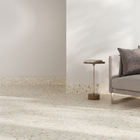 Porcelanato Decorado Acetinado Borda Reta Interno 90x90cm Samba Rock Off White Natural Portobello