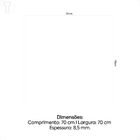 Porcelanato Delta 70x70 Retificado Acetinado Marmo Douro 2361