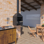 Porcelanato Externo Madeira Esmaltado Borda Reta 61517 61x61cm Cristofoletti