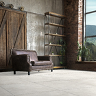 Porcelanato Externo Cimento Esmaltado Borda Reta Balance Ivory 76x76cm Pamesa