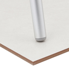 Porcelanato Interno Cimento Esmaltado Borda Reta Beton White 59x59cm Eliane