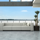 Porcelanato Esmaltado Externo Borda Reta 50x50cm modelo Mohave Grafite Lanzi