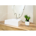 Porcelanato Esmaltado Interno Borda Reta 59x118,2cm modelo Pulpis Crema Eliane