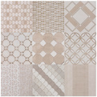 Porcelanato Esmaltado Interno Borda Reta 60x60cm modelo Village Mix Nude Portobello