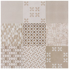 Porcelanato Esmaltado Interno Borda Reta 60x60cm modelo Village Mix Nude Portobello