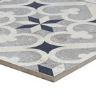 Porcelanato Interno Decorado Esmaltado Borda Reta Ladrilho Amur 60x60cm Ceusa