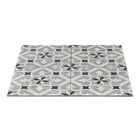 Porcelanato Interno Decorado Esmaltado Borda Reta Ladrilho Amur 60x60cm Ceusa