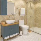 Porcelanato Interno Madeira  Esmaltado Borda Reta Occa 21x86,5cm Ceral