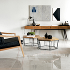 Porcelanato Esmaltado Polido Borda Reta 60x60cm modelo Artsy Cement Portobello