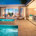 Porcelanato Externo Acetinado Borda Arredondada 60x60cm Caramelo Parquet Eliane