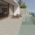 Porcelanato Externo Acetinado Borda Arredondada 60x60cm Deck Free.Dom Off White Portobello
