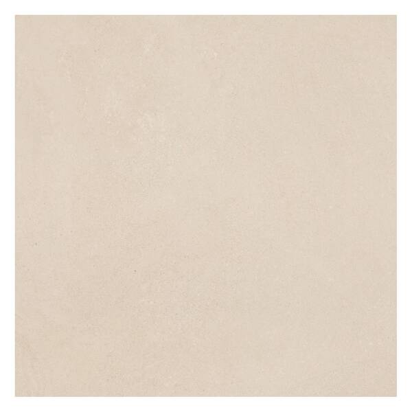 Porcelanato Cimentício Acetinado Borda Reta Externo 90x90cm Caliza Off White Eliane