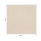 Porcelanato Cimentício Acetinado Borda Reta Externo 90x90cm Caliza Off White Eliane