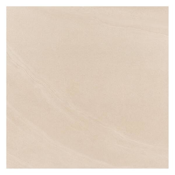 Porcelanato Cimentício Acetinado Borda Reta Externo 90x90cm Khali Marfim Eliane