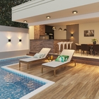 Porcelanato Externo Acetinado Borda Reta 19,7x120Cm Reserva Eliane