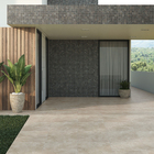 Porcelanato Externo Pedra Acetinado Borda Reta 90x90cm Dolmen Bege Eliane