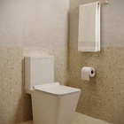 Porcelanato Decorado Acetinado Borda Reta Interno 90x90cm Terrazo Veneziano Avorio Biancogres