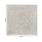 Porcelanato Pedra Acetinado Borda Reta Externo 90X90cm Terrazo Originale Biancogres