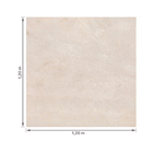 Porcelanato Marmorizado Acetinado Borda Reta Interno 120x120cm Moonlight Off White Portobello