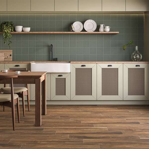 Porcelanato Amadeirado Acetinado Interno Borda Reta 19x90cm Bosco
