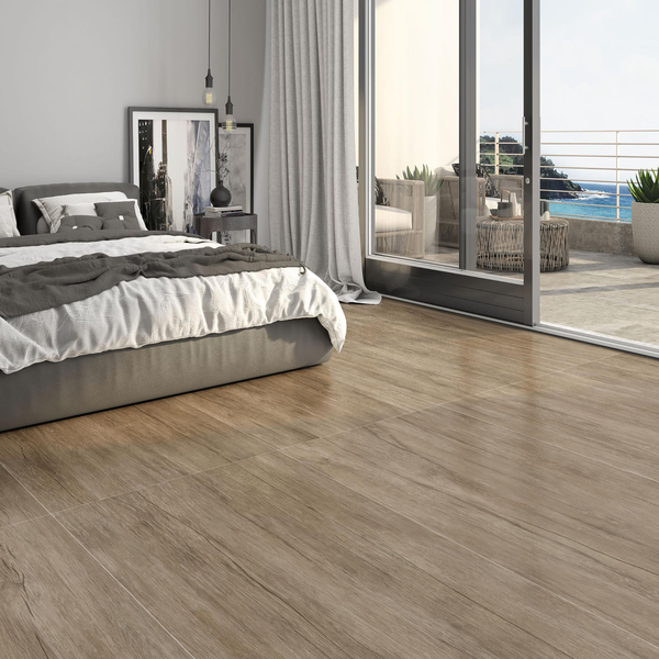 Porcelanato Amadeirado Acetinado Borda Reta Interno 56x113cm Legno
