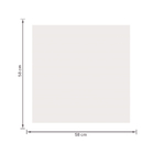 Porcelanato Monocolor Cinza Acetinado Borda Reta Interno 58x58cm Confort Cinza PTG58380R Tecnogres