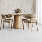 Porcelanato Interno Monocolor Esmaltado Acetinado Borda Reta Retificado 71x71cm Clean Satiny Embramaco