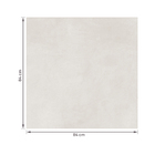 Porcelanato Cimentício Acetinado Borda Reta Interno 84x84cm Areia Eliane
