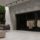 Porcelanato Cimentício Cinza Acetinado Borda Reta Interno 90x90cm Brera Eliane