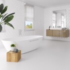 Porcelanato Interno Monocolor Esmaltado Acetinado Borda Reta Retificado 90x90cm Cristallo Biancogres