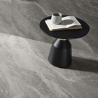 Porcelanato Interno Marmorizado Esmaltado Polido Brilhante Borda Reta Retificado 120x120cm Storm Gray Portobello