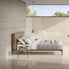 Porcelanato Interno Marmorizado Esmaltado Polido Brilhante Borda Reta Retificado 90x180cm Moonlight Sand Portobello