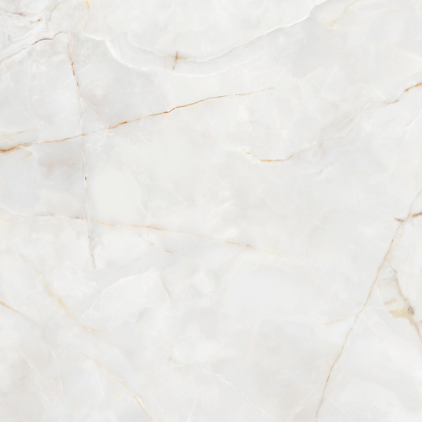 Porcelanato Interno Marmorizado Polido Brilhante Borda Reta 94,5x94,5cm Onyx Reale Cerbras